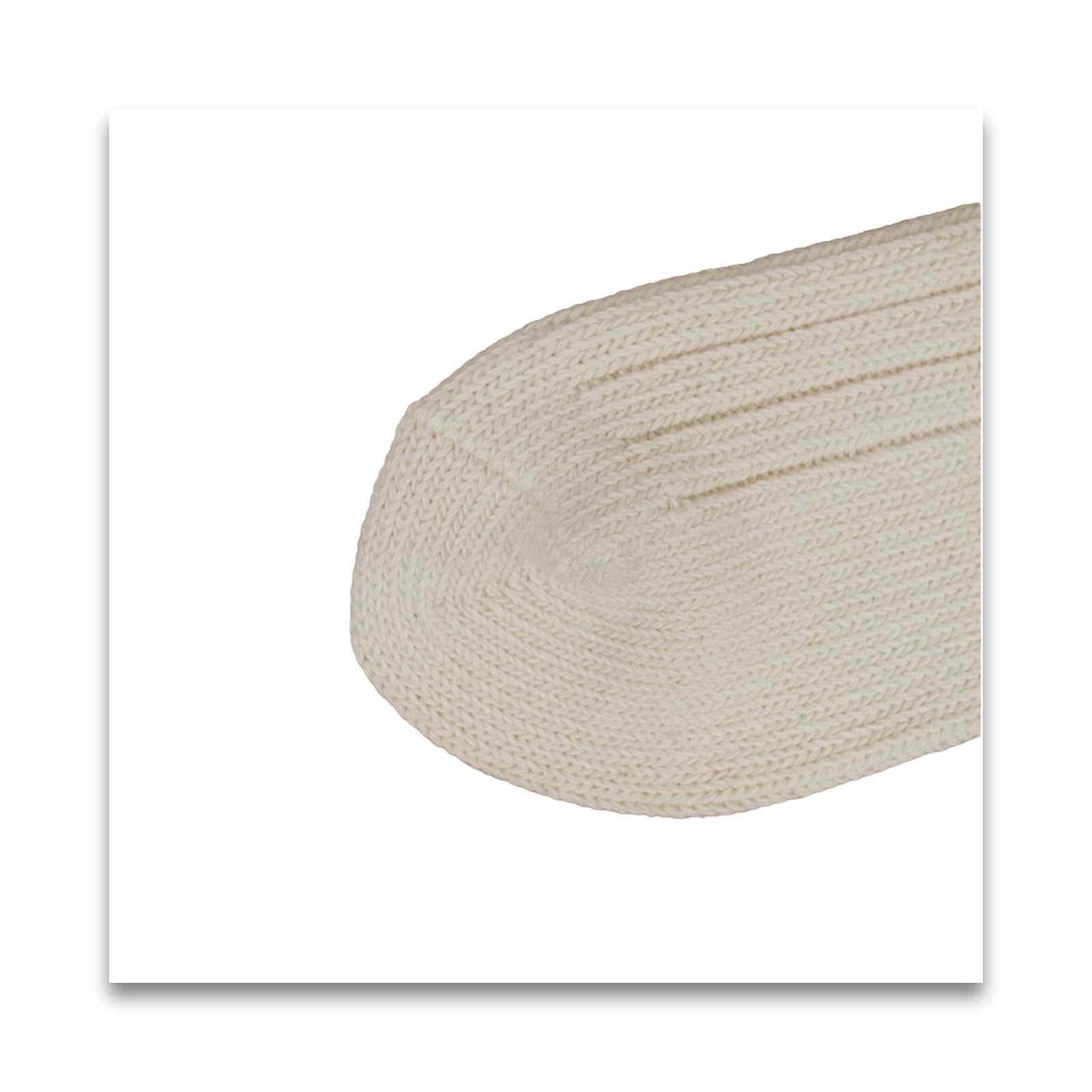 オーガニックコットン　men's リブ ソックス-MILFOIL