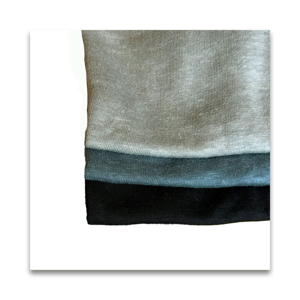 オーガニックリネン men's 半袖T-MILFOIL