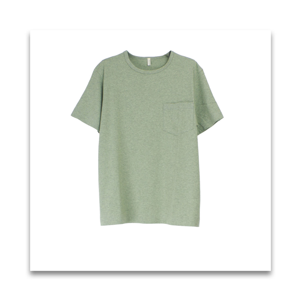 オーガニックコットン　unisex ポケットT-MILFOIL