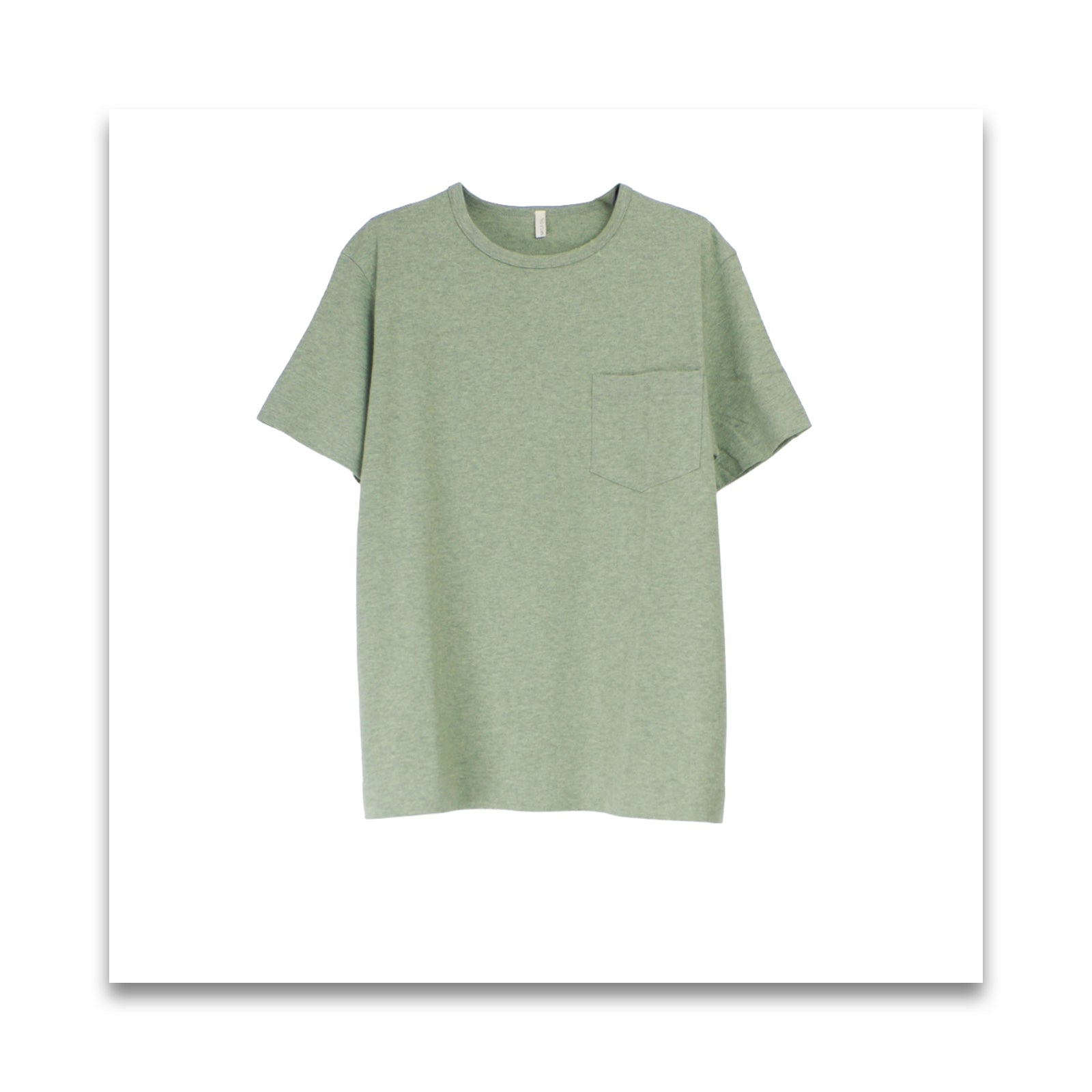 オーガニックコットン　unisex ポケットT-MILFOIL